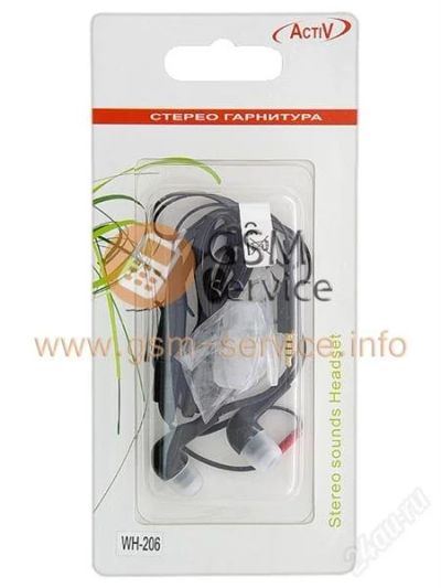 Лот: 2572631. Фото: 1. Гарнитура Activ блистер для Samsung... Красноярск