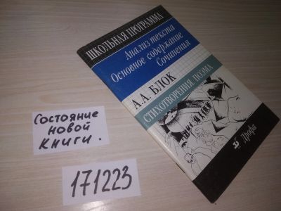 Лот: 21545633. Фото: 1. (171223)Блок А.А. Стихотворения... Для школы