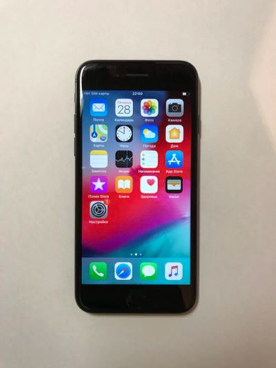 Лот: 12203525. Фото: 1. iPhone 7 128Gb Jet Black чёрный... Смартфоны