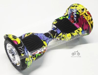 Лот: 9401488. Фото: 1. Гироскутер Smart Balanse 10" Graffiti. Электросамокаты, гироскутеры, сигвеи