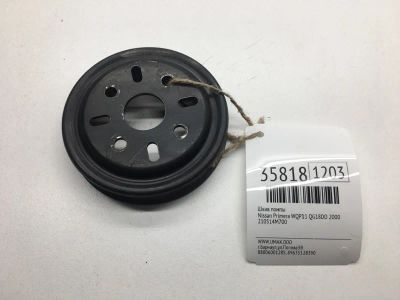 Лот: 20387642. Фото: 1. Шкив помпы Nissan Primera 2000... Двигатель и элементы двигателя