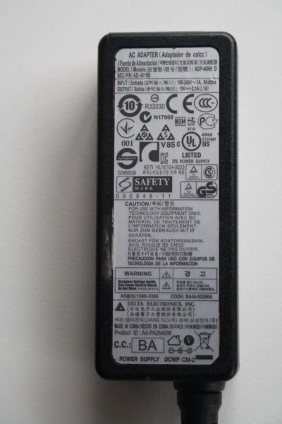 Лот: 7506246. Фото: 1. Блок питания Samsung AD-4019S... Корпуса, блоки питания