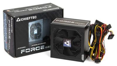 Лот: 11450691. Фото: 1. Блок питания Chieftec force CPS-650S... Корпуса, блоки питания