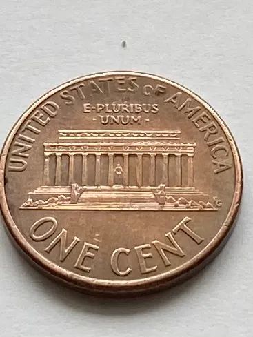 Лот: 21587291. Фото: 1. Монета Один цент 1993 США D обмен. Америка