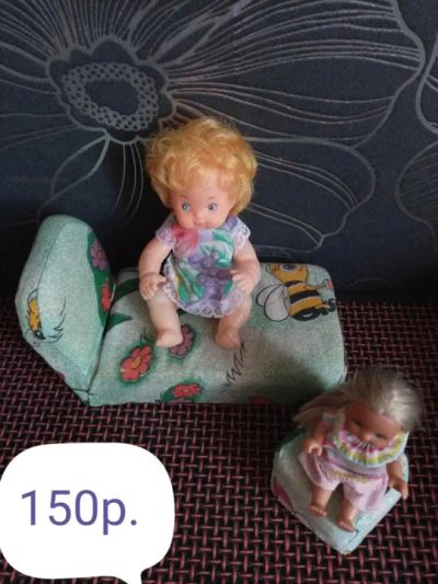 Лот: 21546651. Фото: 1. Мягкая мебель для маленьких кукол... Куклы и аксессуары
