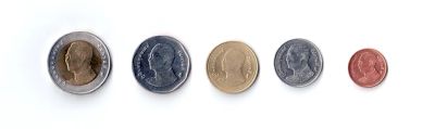 Лот: 8042135. Фото: 1. Набор монет Тайланда (без оборота... Азия