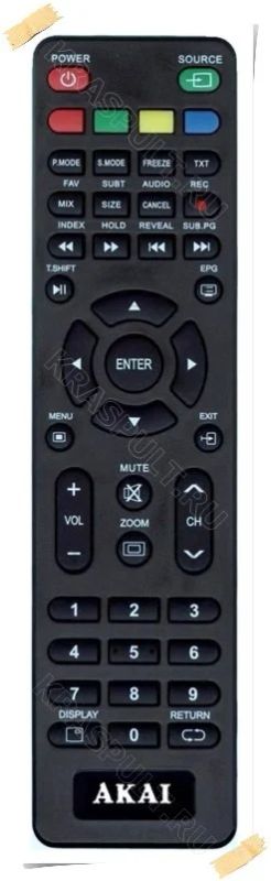 Лот: 15907805. Фото: 1. Пульт AKAI LEA-32Z72P, LEA-32Z72S... Пульты ДУ