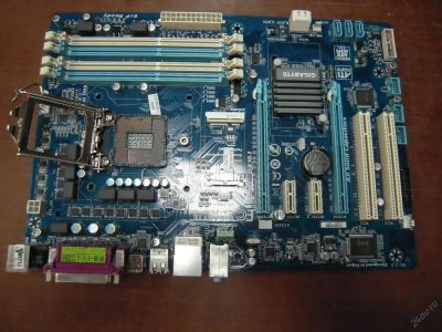 Лот: 5804961. Фото: 1. Материнская плата 1155 Gigabyte... Материнские платы