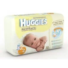 Лот: 4273898. Фото: 1. Подгузники Huggies Newborn 2... Детская гигиена