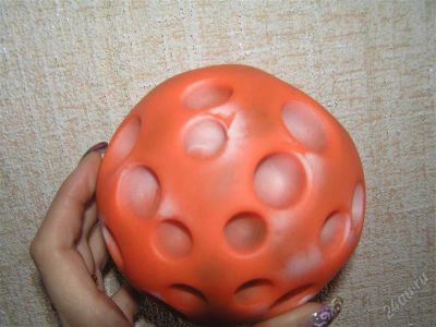 Лот: 896298. Фото: 1. мячик песчащий. Другое (игрушки)