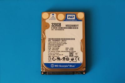 Лот: 21253733. Фото: 1. Жёсткий диск HDD 2,5" WD 320Gb... Жёсткие диски