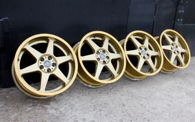 Лот: 4339937. Фото: 1. Диски R17 5x100 Tecnocast JAPAN. Диски