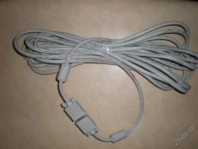 Лот: 2842797. Фото: 1. Компьютерный кабель VGA мама-папа... Шнуры, кабели, разъёмы