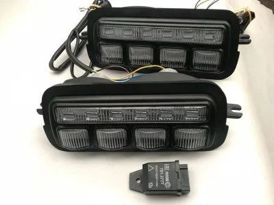 Лот: 12877980. Фото: 1. Светодиодные LED подфарники с... Оптика и освещение