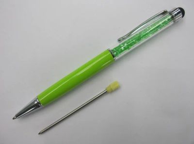 Лот: 6617415. Фото: 1. Шариковая ручка - стилус с кристаллами... Ручки шариковые, перьевые