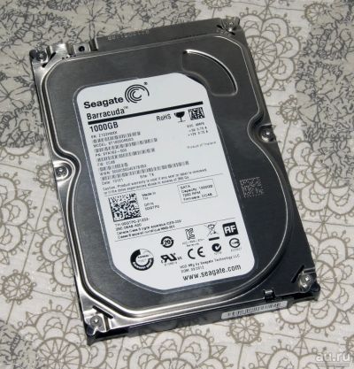 Лот: 18153162. Фото: 1. 1 ТБ Жесткий диск Seagate Barracuda... Жёсткие диски (HDD)