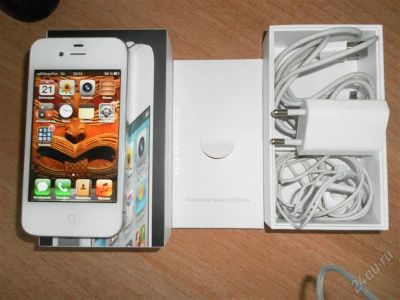 Лот: 2729702. Фото: 1. Apple iphone 4g РСТ состояние... Смартфоны