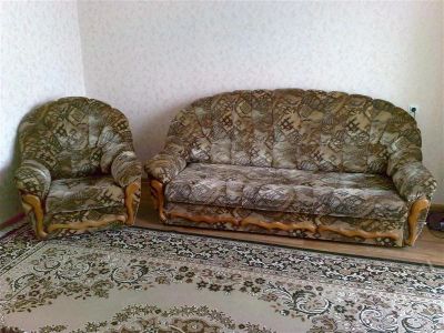 Лот: 238682. Фото: 1. Диван и 2а кресла. Гостиные, стенки, горки