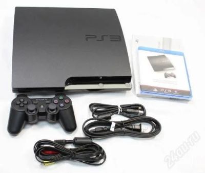 Лот: 958694. Фото: 1. Playstation 3 (ps3) slim, винчестер... Игровые приставки, консоли