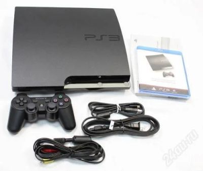 Лот: 958694. Фото: 1. Playstation 3 (ps3) slim, винчестер... Консоли