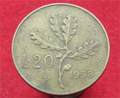 Лот: 11453496. Фото: 1. Монета №20089 Италия. Остальные страны