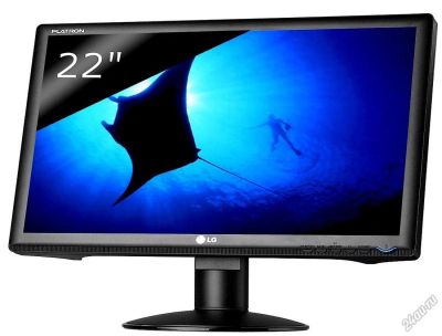 Лот: 6640930. Фото: 1. Большой 22" ЖК Монитор LG W223S... ЖК-мониторы