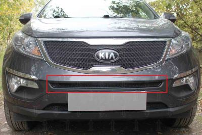 Лот: 7667843. Фото: 1. Защитная сетка радиатора KIA Sportage... Другое (оснащение, оборудование, аксессуары)