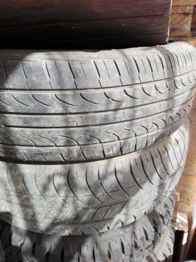 Лот: 7846667. Фото: 1. Резина летняя, Michelin + cordiant. Шины
