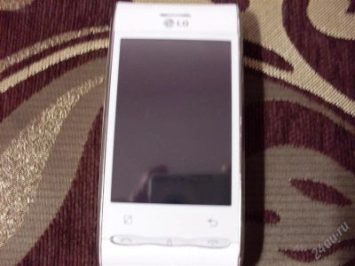 Лот: 1512058. Фото: 1. LG Optimus GT540 White отл состояние... Смартфоны