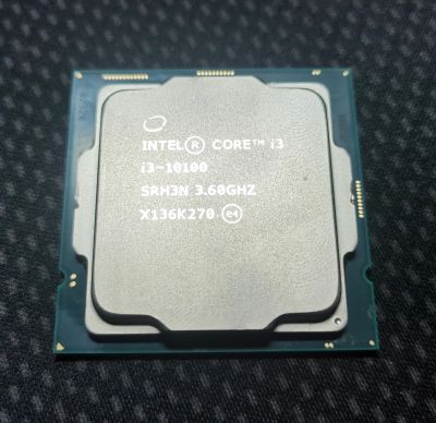 Лот: 19000258. Фото: 1. Процессор Intel Core i3-10100. Процессоры