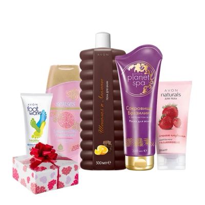 Лот: 6908158. Фото: 1. набор Avon из 5 продуктов. Подарки на 8 марта