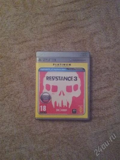 Лот: 2408439. Фото: 1. resistance 3. Игры для консолей