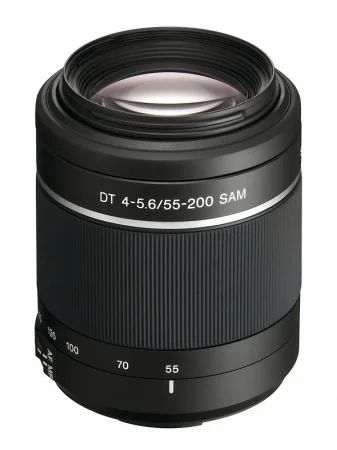 Лот: 3482681. Фото: 1. Sony DT 55-200 mm F/4-5,6 SAM... Объективы