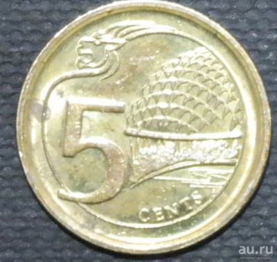 Лот: 13608566. Фото: 1. Экзотика с рубля (17870) Сингапур. Остальные страны