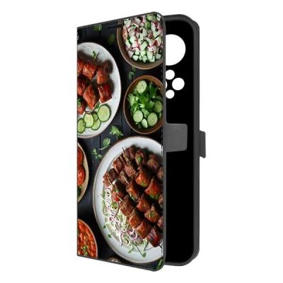Лот: 25542813. Фото: 1. Чехол Krutoff Eco Book "Застолье... Чехлы, бамперы