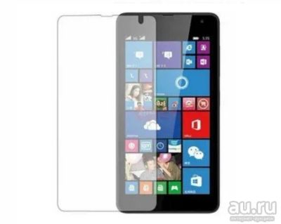 Лот: 6034635. Фото: 1. Защитное стекло Microsoft Lumia... Защитные стёкла, защитные плёнки