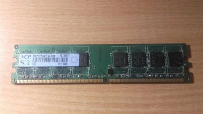Лот: 12533331. Фото: 1. Оперативная память NCP 1Gb DDR2. Оперативная память