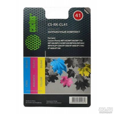 Лот: 17391579. Фото: 1. Заправочный набор Cactus CS-RK-CL41... Картриджи, расходные материалы