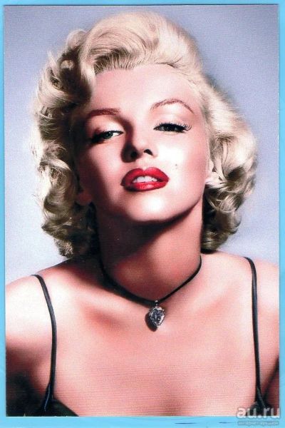 Лот: 17947077. Фото: 1. Marilyn Monroe/Мэрилин Монро-глянцевая... Открытки, конверты