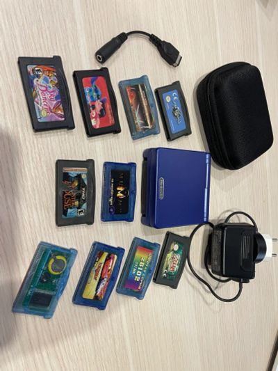 Лот: 21282607. Фото: 1. Nintendo gameboy advance sp. Игровые приставки, консоли