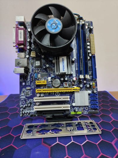 Лот: 24787519. Фото: 1. Комплект 4 core /4Gb DDR3/q6600... Комплекты запчастей