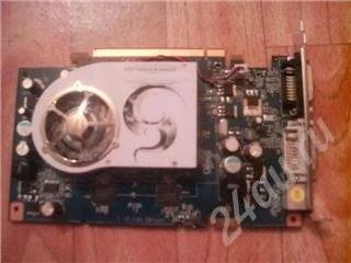 Лот: 536074. Фото: 1. Видеокарта PCI-E GeForce 8600GTS... Видеокарты