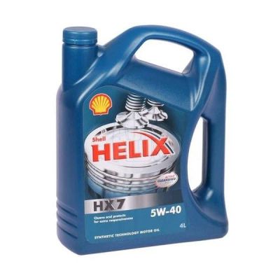 Лот: 9072983. Фото: 1. Shell Helix HX7 5W-40 4L. Масла, жидкости