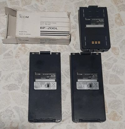 Лот: 20018284. Фото: 1. BP-196 BP-200L Аккумуляторы раций. Аккумуляторы