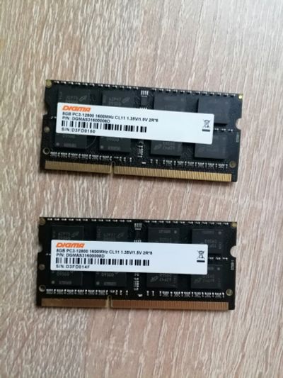 Лот: 21763766. Фото: 1. ddr3 16 гб для ноутбука. Оперативная память