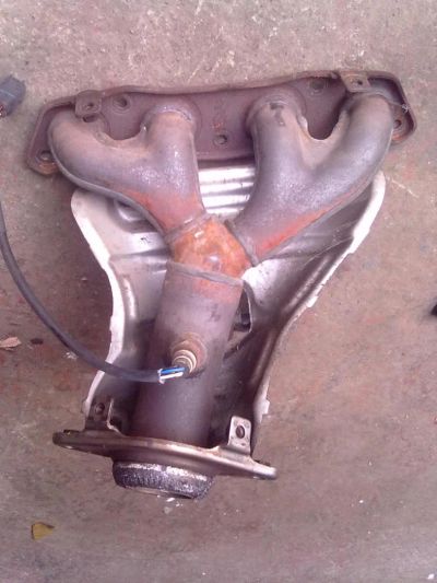 Лот: 4615427. Фото: 1. выпускной коллектор toyota. Двигатель и элементы двигателя