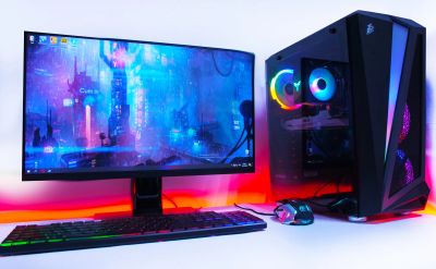 Лот: 17030148. Фото: 1. Мощный игровой ПК i7 (6 ядер... Компьютеры в сборе
