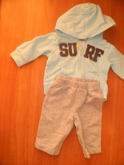 Лот: 5140796. Фото: 1. Костюм Carters трикотажный на... Костюмы, пиджаки, комбинезоны