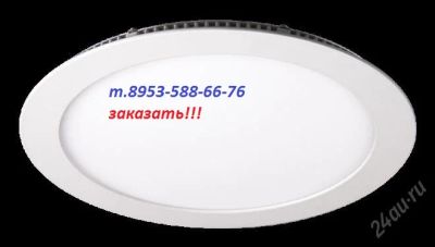 Лот: 4304000. Фото: 1. светодиодная панель круглая (светильник... Другое освещение