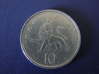 Лот: 3118117. Фото: 1. 10 пенсов 1992 год, Соединённое... Великобритания и острова